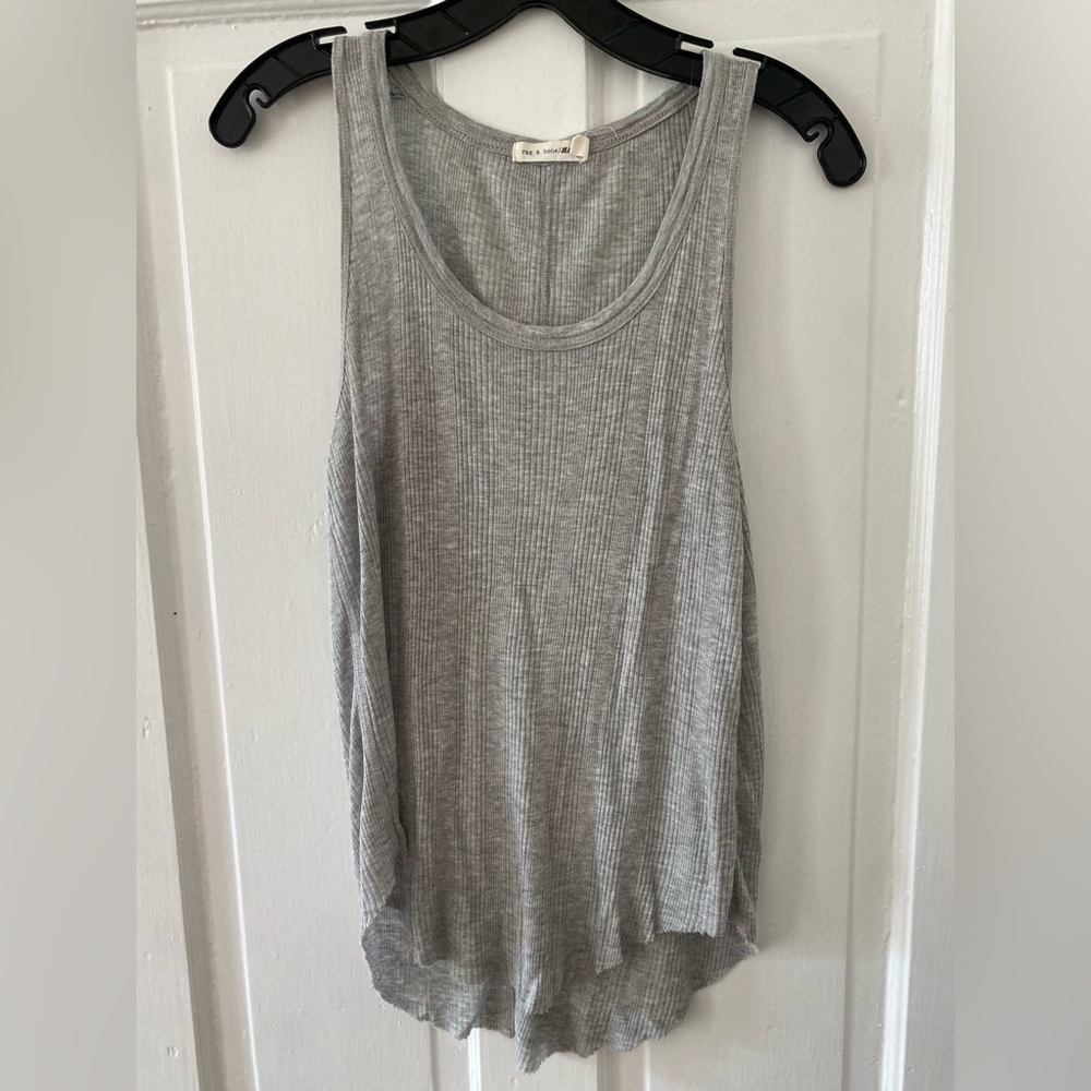 Rag & Bone tank, grey, medium
